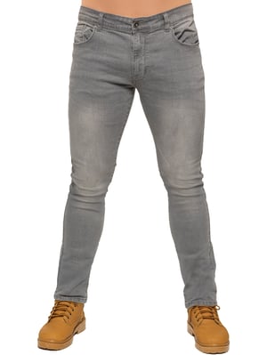 Enzo Herren Slim Stretch Denim Jeans